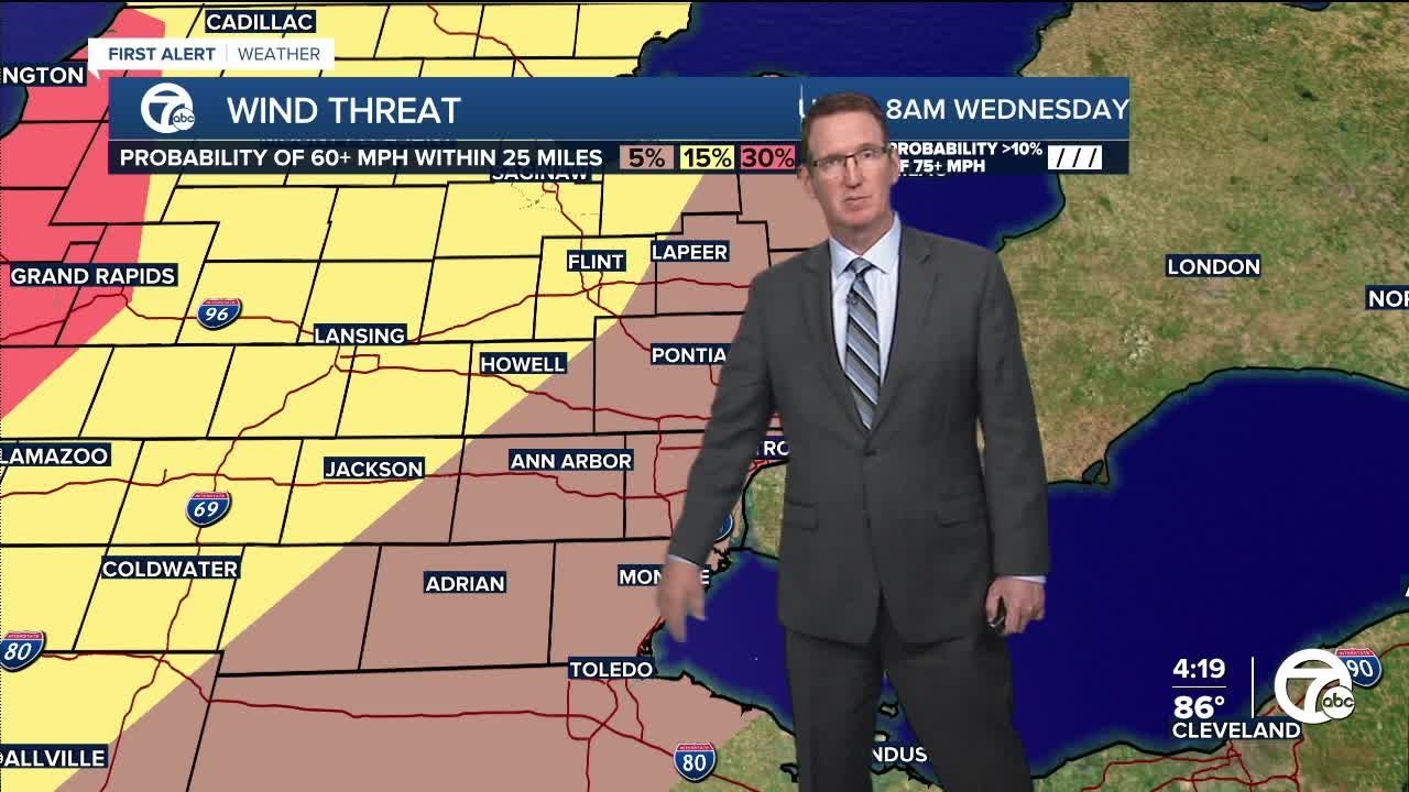 Slight storm chances remain - YouTube