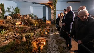Inauguración del belén de Begonte en su 50 aniversario