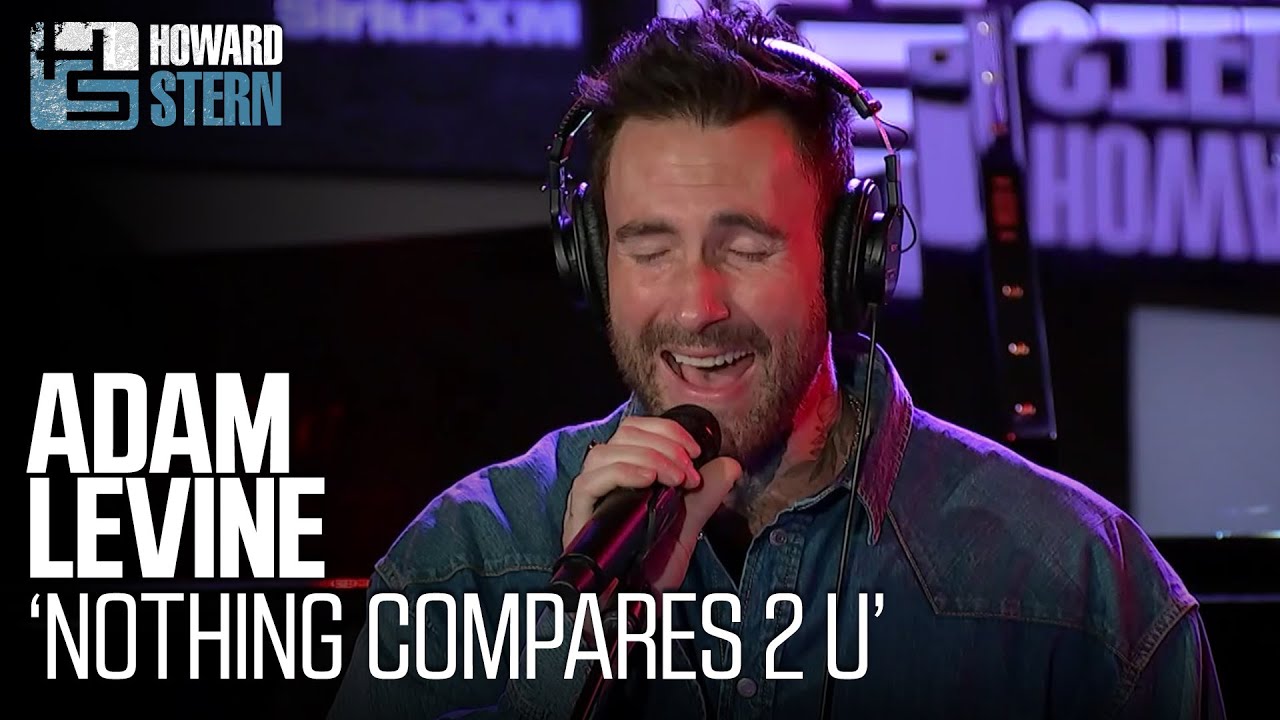 Adam Levine “Nothing Compares 2 U” Live on the Stern Show