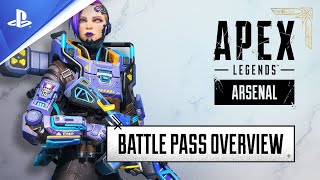 Apex Legends - Trailer du Passe de combat - Arsenal | PS5, PS4