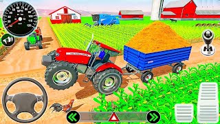 Modern Tractor Farming Driving Simulator 3D - New Tractor Games - Android Gameplay