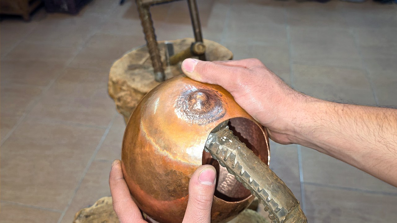 Eccentric Coppersmithing Like You Have Never Seen to Seamless Art