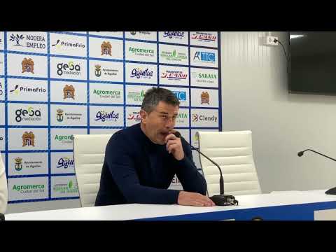 Rueda de prensa - Jovan Stankovic (Águilas F.C. - Mar Menor F.C.)