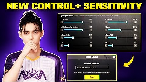 (New 2.5) NOVA PARABOY SENSITIVITY CODE 2023 & Nova Paraboy Control Code | New 4 finger claw PUBGM