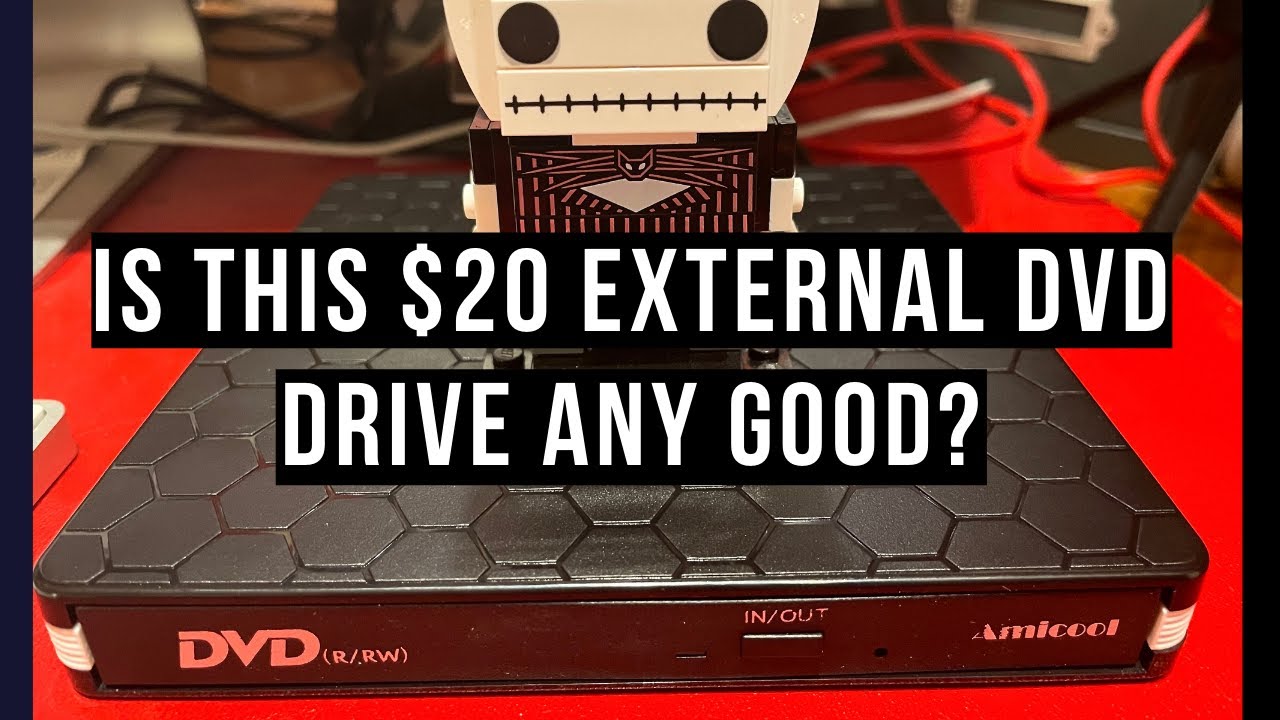 Update Amicool External DVD Drive Review - Best $20 DVD Player For Imac!