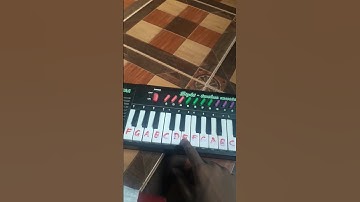 how to play jingle bell song in electronic key board. #piano