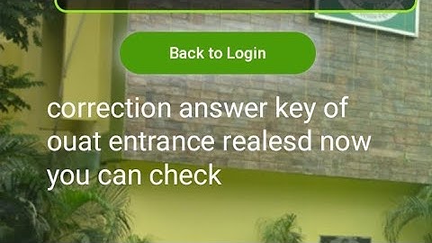 correction answer key of ouat released now you check