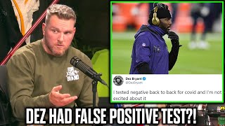 Pat McAfee Reacts To Dez Bryant Saying His Pregame Test Was A False Positive