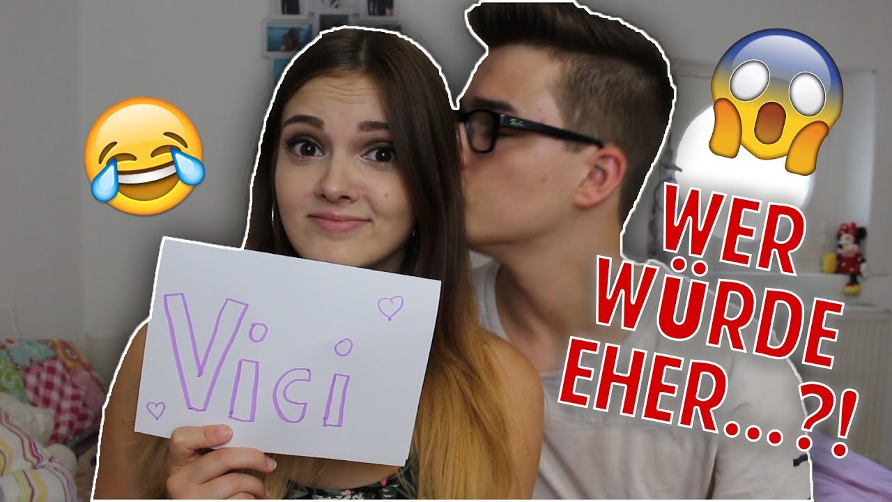 WER WÜRDE EHER? (Couple Edition 😍) | Mond Wika ★ - YouTube