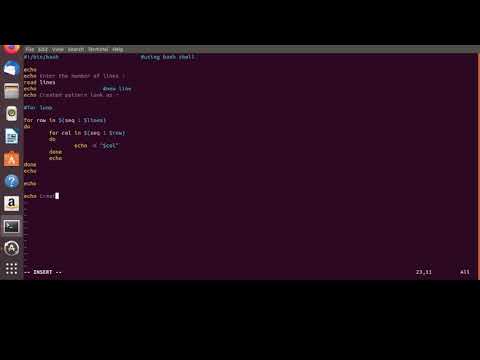 The basic pattern in Shell Scripting || for loop || Bash shell ...