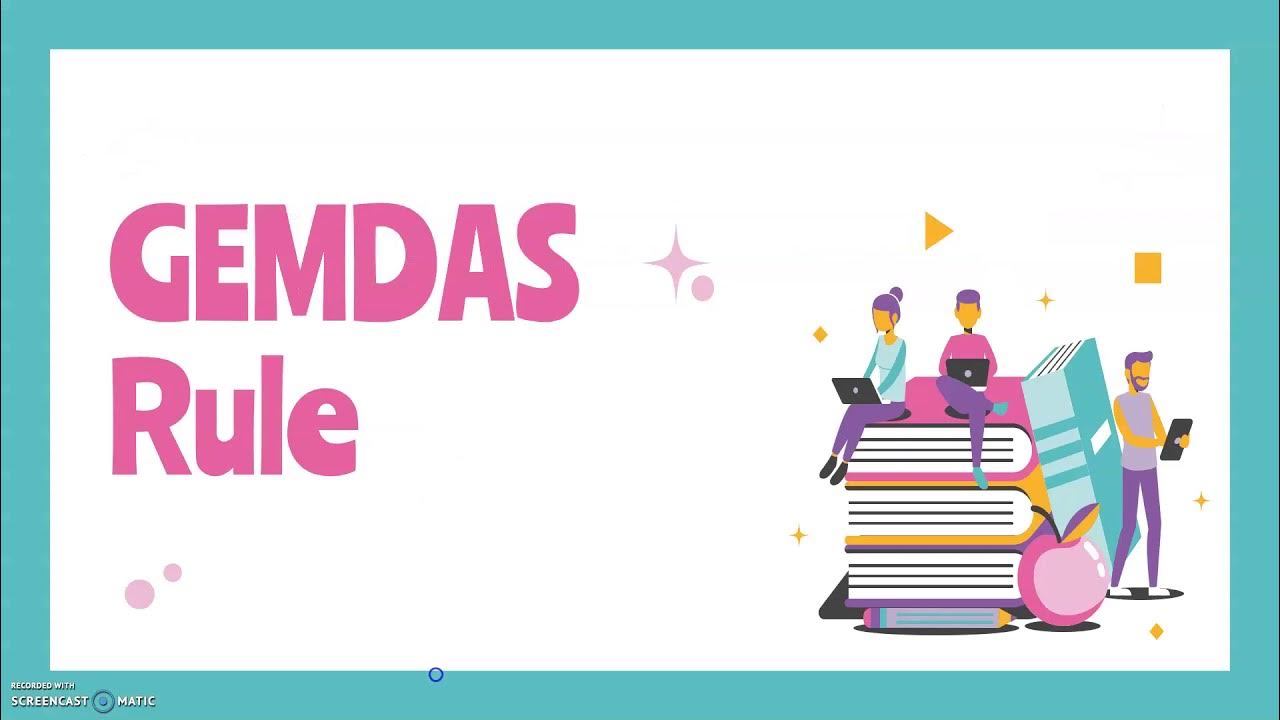 Gemdas Worksheet For Grade 6