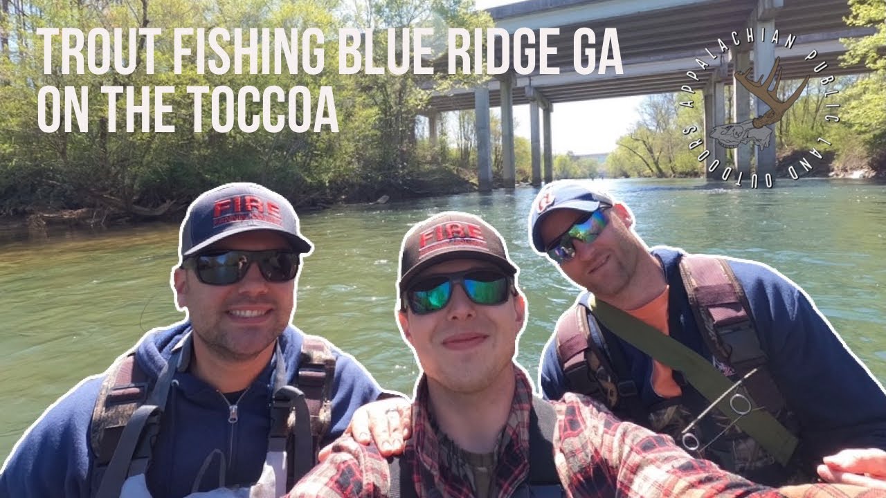 Trout Fishing the Toccoa Blue Ridge Ga YouTube