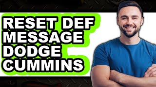 How to Reset DEF Message Dodge Cummins (Only Way)