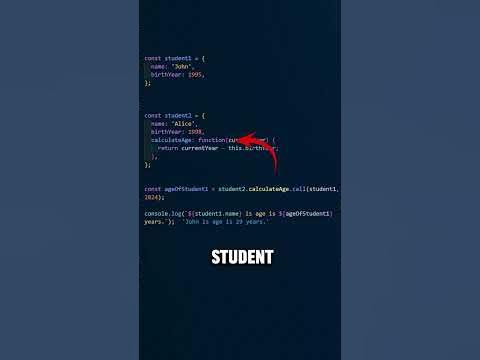 JavaScript's Call Method for Method Borrowing #shorts #coding #tips ...