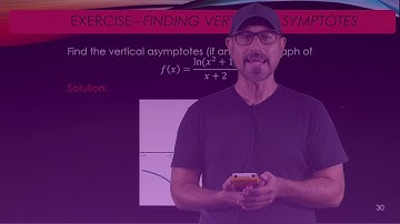 How to Find a Vertical Asymptote - Logarithmic Rational Function