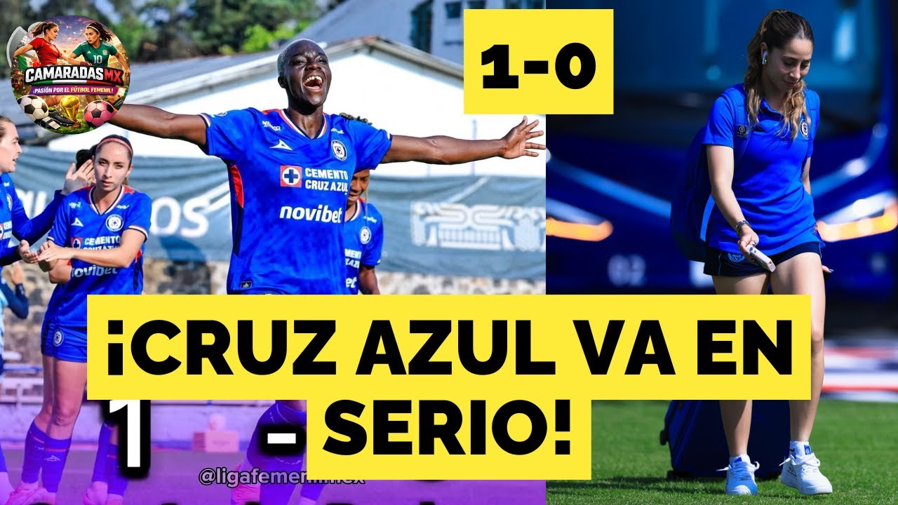 🚨CRUZ AZUL FEMENIL vence por la MÍNIMA a PACHUCA FEMENIL