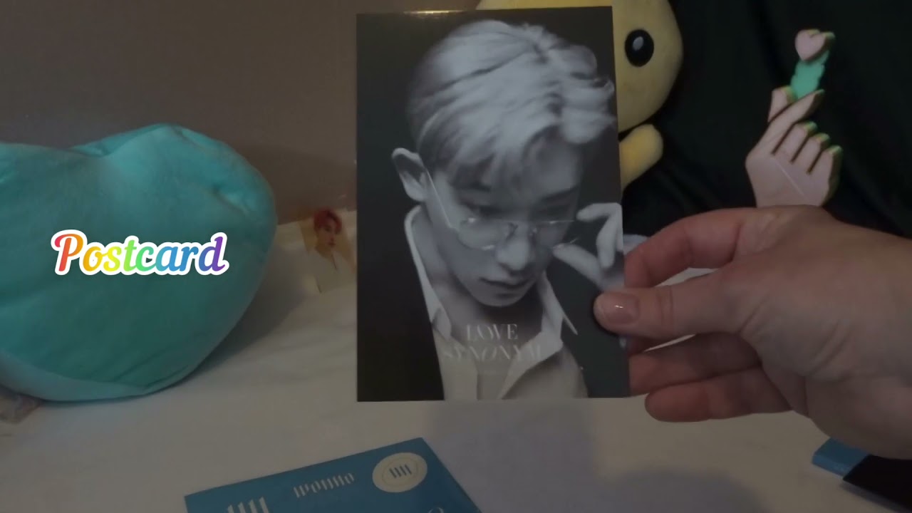Unboxing Wonho’s Album's Love Synonym part 1 and part 2
