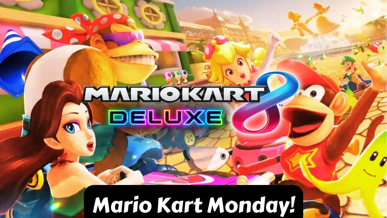Mario Kart Monday! Mario Kart 8 Deluxe Livestream with Viewers! - YouTube