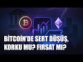 Bitcoin’de Sert Geri Çekilme: Zayıflık mı, Birikim mi?