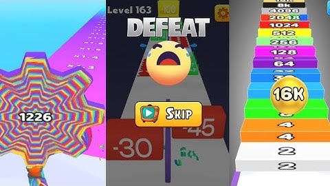 2048 | Level 699 : Layer Man 3D - Run & Collect vs Merge Number Run Master vs Number Ball 3D Merge