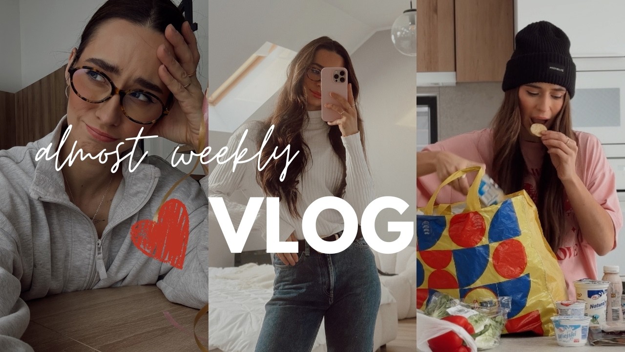 *almost weekly* VLOG |  perfekcjonizm, kanapa reveal, jakim orzechem jesteś?