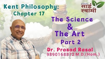 Kent Philosophy: Chapter No 17: The Scence & The Art: Part 2