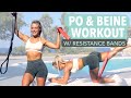 25 MIN BIG BOOTY HOMEWORKOUT w/ Resistance Bands