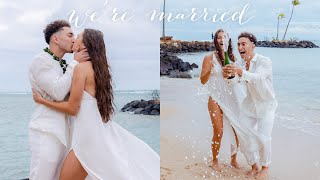 OUR ELOPEMENT | Behind The Scenes of Us Getting Married
