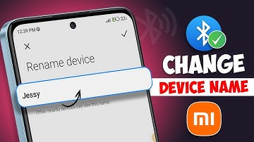How To Change Bluetooth Device Name In Xiaomi Phones | Use Different MI Bluetooth Device Name