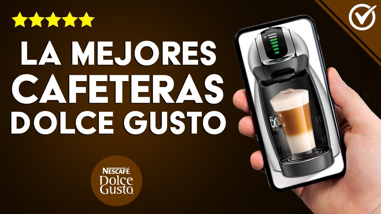 Estas son las cafeteras Dolce Gosto de Nescafé mejor valoradas en