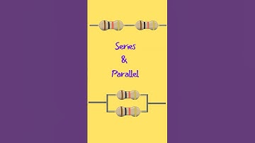 Series Resistor and Parallel Resistor #electronic #shorts #audioelectronics