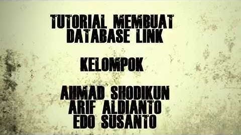 Tutorial Membuat Database Link di Oracle Sql Developer