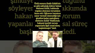 Kadi̇r Ezi̇ldi̇ni̇n Babasi Mehmet Ezi̇ldi̇den Olumsuz Yorumlara İsyan