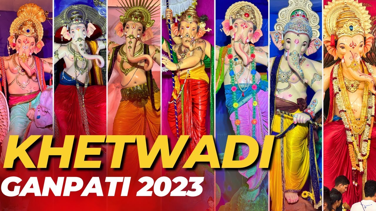 2023 Khetwadi Ganpati Bappa Darshan | Ganesh Chaturthi 2023 | Khetwadi Ganpati