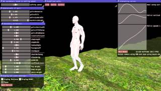 Procedural Animation of Human Walk