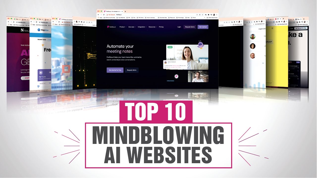 Top 10 mind blowing AI website you should visit right now - YouTube
