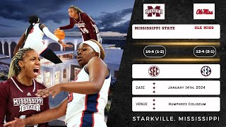 Mississippi State vs Ole Miss | SEC | 1.14.24