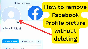How to remove Facebook Profile picture without deleting the picture