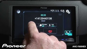 How To - AVIC-7000NEX - Bluetooth Phone Calls