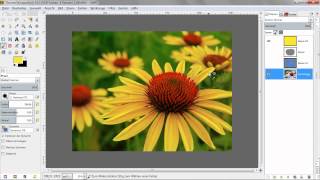 Die Ebenentechnik - GIMP 2.8