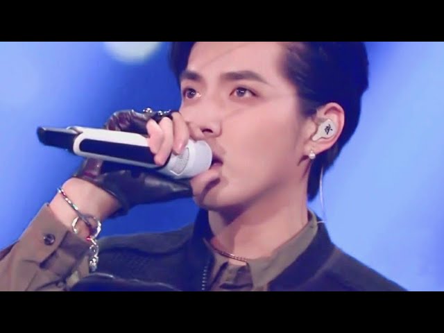 吳亦凡 Kris Wu - 破曉 + 大碗寬麵 | 191019 浙江衛視抖音美好奇妙夜 class=