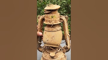 Vintage lantern Restoration #rust #obsolete2003 #lantern #restoration