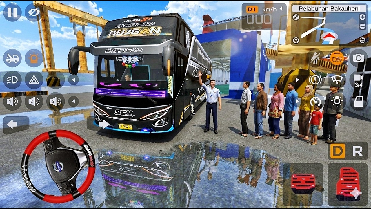 Bus SGN Holiday Buzgan Bawa Penumpang Carteran Mudik Lebaran