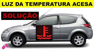 Ford Ka 1.0 Ano 2011 Luz Da Temperatura Acesa E Vazamento De Líquido Do Motor, Solução.