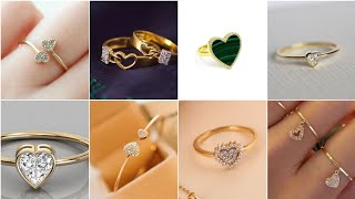 latest light weight heart shape ring designs| important gold, silver, diamond ring designs #ring