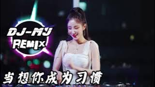 KeyKey-当想你成为习惯 DJ-MJ Remix 【当想你成为习惯 一个人说着晚安】🔥🔥