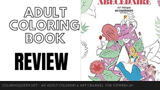 Disney Abécédaire: 60 Coloriages Anti-Stress Coloring Book Review