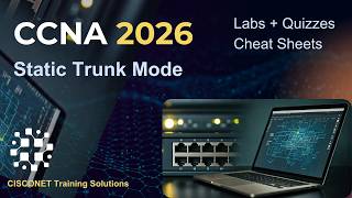 CCNA 200-301 | Cisco Switching | Static Trunking Interconnects