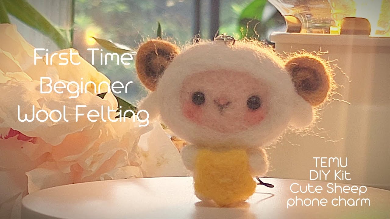 Needle Felting Kit - Willa the Lamb