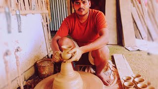 How to use slip as a surface design texture on pottery #pottery #clay #ceramic #handmade #craft #art